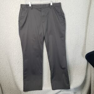 Bonobos Chino Pants Mens 37x28 Grey Stretch Friday Business Casual Workwear
